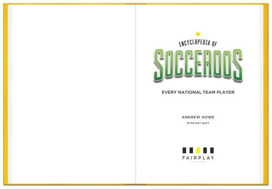 World Cup Edition of the Encyclopedia of Socceroos