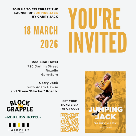 Garry Jack book launch at the Red Lion Hotel, Balmain